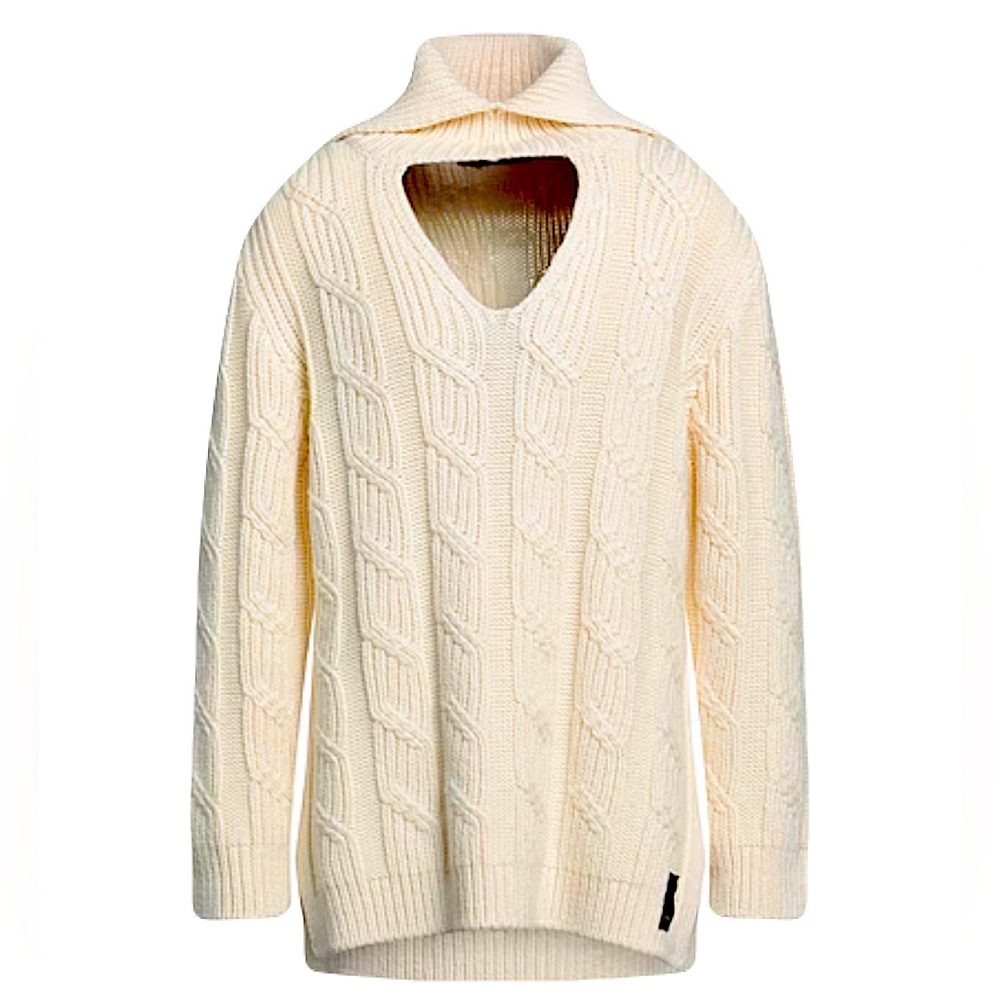 FENDI Turtleneck Hand knit Sweater